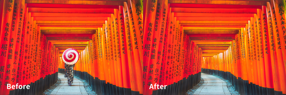 Photoshopレタッチ制作実績:不要なものを削除|ふくうめデザイン